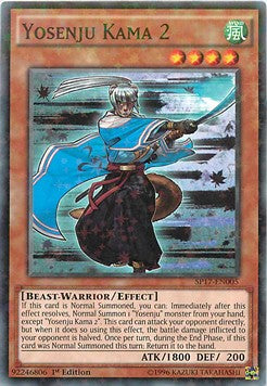 Yosenju Kama 2 (V.2 - Starfoil Rare) - Star Pack Battle Royal (Starfoil Rare) [SP17-005]