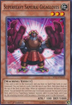 Superheavy Samurai Gigagloves (V.1 - Common)⁣ - Star Pack Battle Royal⁣ (Common)⁣ [010]