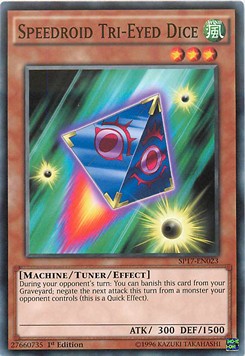 Speedroid Tri-Eyed Dice (V.1 - Common)⁣ - Star Pack Battle Royal⁣ (Common)⁣ [023]