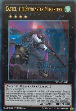 Castel, the Skyblaster Musketeer⁣ - Duelist Saga⁣ (Ultra Rare)⁣ [093]