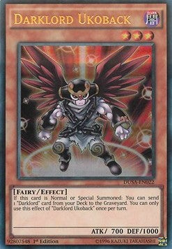 Darklord Ukoback - Duelist Saga (Ultra Rare) [DUSA-022]