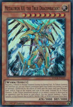 Metaltron XII, the True Dracombatant⁣ - Maximum Crisis⁣ (Super Rare)⁣ [025]