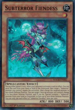 Subterror Fiendess⁣ - Maximum Crisis⁣ (Super Rare)⁣ [082]