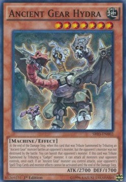 Ancient Gear Hydra⁣ - Structure Deck: Machine Reactor⁣ (Super Rare)⁣ [002]