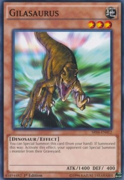 Gilasaurus⁣ - Structure Deck: Dinosmasher's Fury⁣ (Common)⁣ [012]