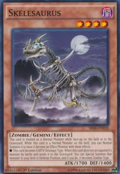Skelesaurus⁣ - Structure Deck: Dinosmasher's Fury⁣ (Common)⁣ [018]