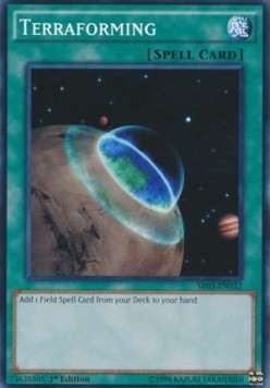 Terraforming - Structure Deck: Dinosmasher's Fury (Common) [SR04-029]