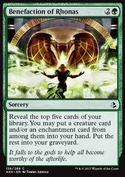 Benefaction of Rhonas⁣ - Amonkhet⁣ (Common)⁣ [156]