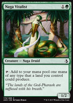 Naga Vitalist⁣ - Amonkhet⁣ (Common)⁣ [176]