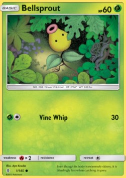 Bellsprout⁣ - Guardians Rising⁣ (Common)⁣ [1]