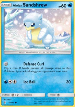 Alolan Sandshrew⁣ - Guardians Rising⁣ (Common)⁣ [19]