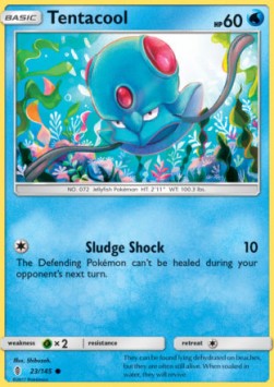 Tentacool⁣ - Guardians Rising⁣ (Common)⁣ [23]