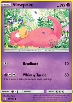 Slowpoke⁣ - Guardians Rising⁣ (Common)⁣ [48]