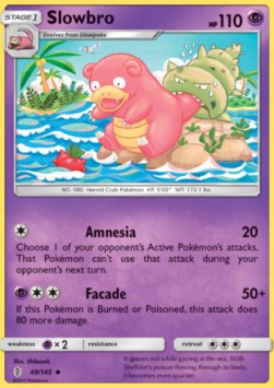 Slowbro⁣ - Guardians Rising⁣ (Uncommon)⁣ [49]