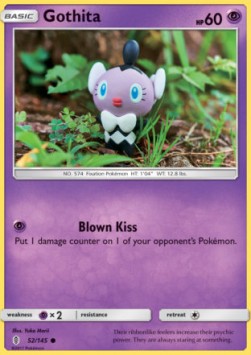 Gothita⁣ - Guardians Rising⁣ (Common)⁣ [52]