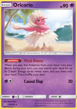 Oricorio⁣ - Guardians Rising⁣ (Rare)⁣ [55]