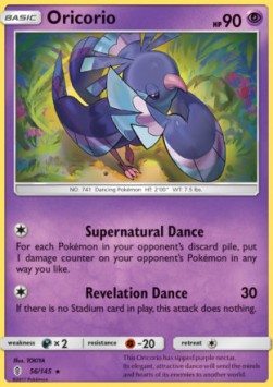 Oricorio⁣ - Guardians Rising⁣ (Rare)⁣ [56]