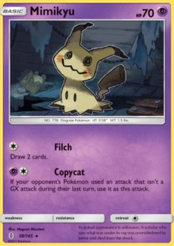 Mimikyu⁣ - Guardians Rising⁣ (Holo Rare)⁣ [58]