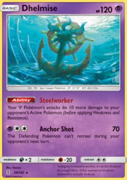 Dhelmise⁣ - Guardians Rising⁣ (Holo Rare)⁣ [59]