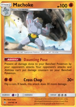 Machoke⁣ - Guardians Rising⁣ (Uncommon)⁣ [64]