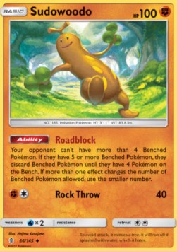 Sudowoodo⁣ - Guardians Rising⁣ (Uncommon)⁣ [66]