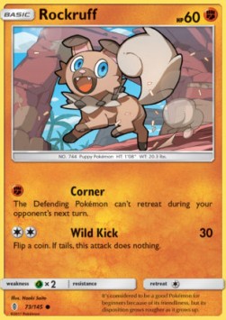 Rockruff⁣ - Guardians Rising⁣ (Common)⁣ [73]