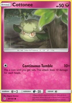 Cottonee⁣ - Guardians Rising⁣ (Common)⁣ [90]