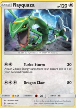 Rayquaza⁣ - Guardians Rising⁣ (Rare)⁣ [106]
