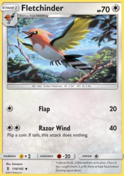 Fletchinder⁣ - Guardians Rising⁣ (Uncommon)⁣ [110]
