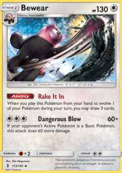 Bewear⁣ - Guardians Rising⁣ (Uncommon)⁣ [113]