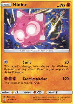 Minior⁣ - Guardians Rising⁣ (Holo Rare)⁣ [77]