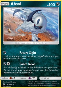Absol⁣ - Guardians Rising⁣ (Holo Rare)⁣ [81]
