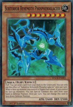 Subterror Behemoth Phospheroglacier⁣ - Maximum Crisis⁣ (Common)⁣ [083]