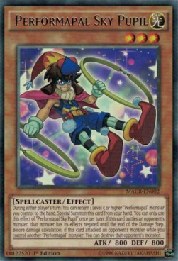 Performapal Sky Pupil⁣ - Maximum Crisis⁣ (Rare)⁣ [002]