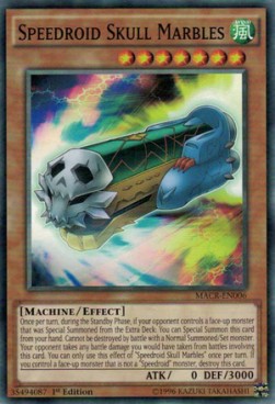 Speedroid Skull Marbles⁣ - Maximum Crisis⁣ (Common)⁣ [006]