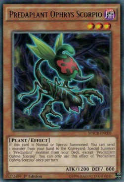 Predaplant Ophrys Scorpio - Maximum Crisis (Rare) [MACR-009]