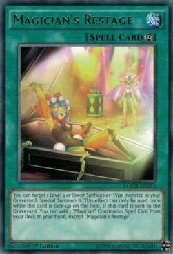 Magician's Restage⁣ - Maximum Crisis⁣ (Rare)⁣ [051]