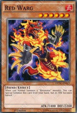 Red Warg - Duelist Pack: Dimensional Guardians (Common) [DPDG-025]