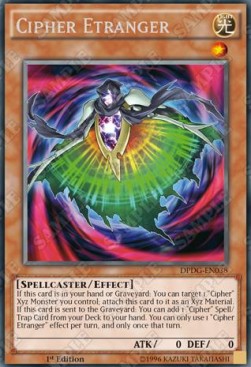 Cipher Etranger - Duelist Pack: Dimensional Guardians (Rare) [DPDG-038]
