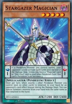 Stargazer Magician⁣ - Pendulum Evolution⁣ (Super Rare)⁣ [011]