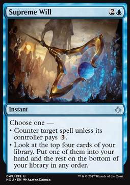 Supreme Will⁣ - Hour of Devastation⁣ (Uncommon)⁣ [49]