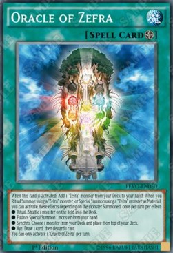 Oracle of Zefra⁣ - Pendulum Evolution⁣ (Super Rare)⁣ [050]
