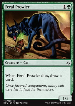 Feral Prowler⁣ - Hour of Devastation⁣ (Common)⁣ [115]