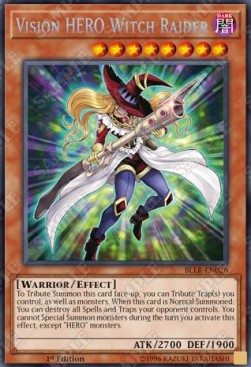 Vision HERO Witch Raider⁣ - Battles of Legend: Light's Revenge⁣ (Secret Rare)⁣ [026]