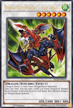 Dragunity Knight - Gae Dearg⁣ - Battles of Legend: Light's Revenge⁣ (Ultra Rare)⁣ [059]