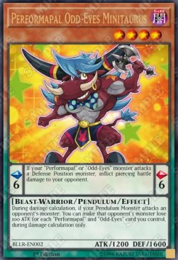 Performapal Odd-Eyes Minitaurus⁣ - Battles of Legend: Light's Revenge⁣ (Ultra Rare)⁣ [002]