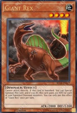 Giant Rex⁣ - Battles of Legend: Light's Revenge⁣ (Ultra Rare)⁣ [027]