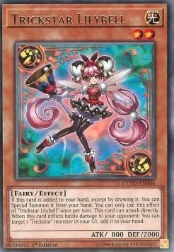 Trickstar Lilybell⁣ - Code of the Duelist⁣ (Rare)⁣ [006]