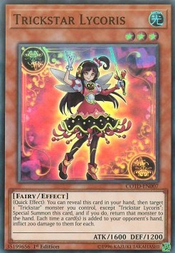 Trickstar Lycoris⁣ - Code of the Duelist⁣ (Super Rare)⁣ [007]