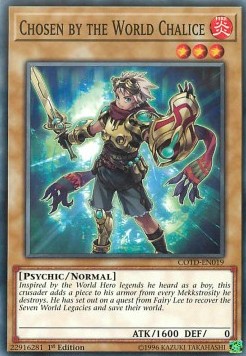 Chosen by the World Chalice⁣ - Code of the Duelist⁣ (Common)⁣ [019]